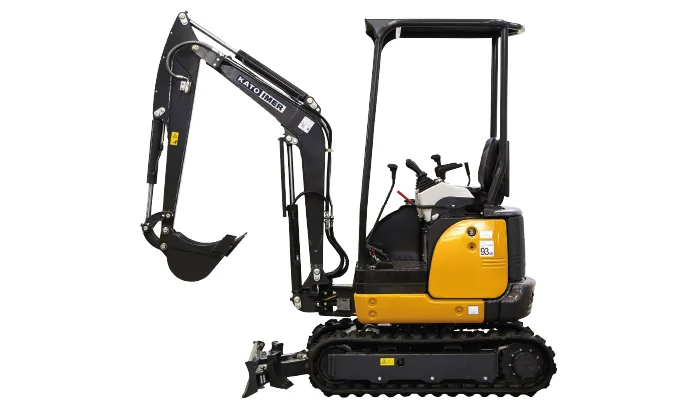 Mini-pelle neuve KATO IMER HD17VXE, ≈ 1,8 t, visuel officiel constructeur