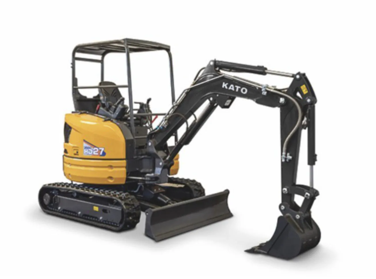Mini-pelle neuve KATO IMER HD27V5 en vente dans le Var, fabrication japonaise