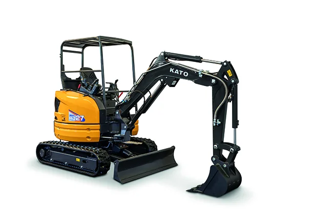 Mini-pelle neuve KATO IMER HD27V5, ≈ 2,7 t, visuel officiel constructeur